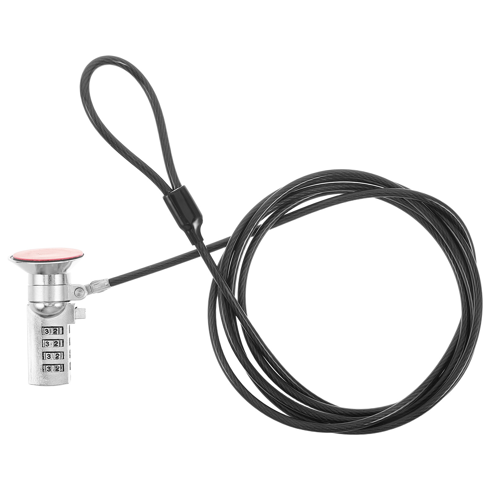 1Set Laptop Lock Combination 6 - Cable Lock Flexible 评论和价格
