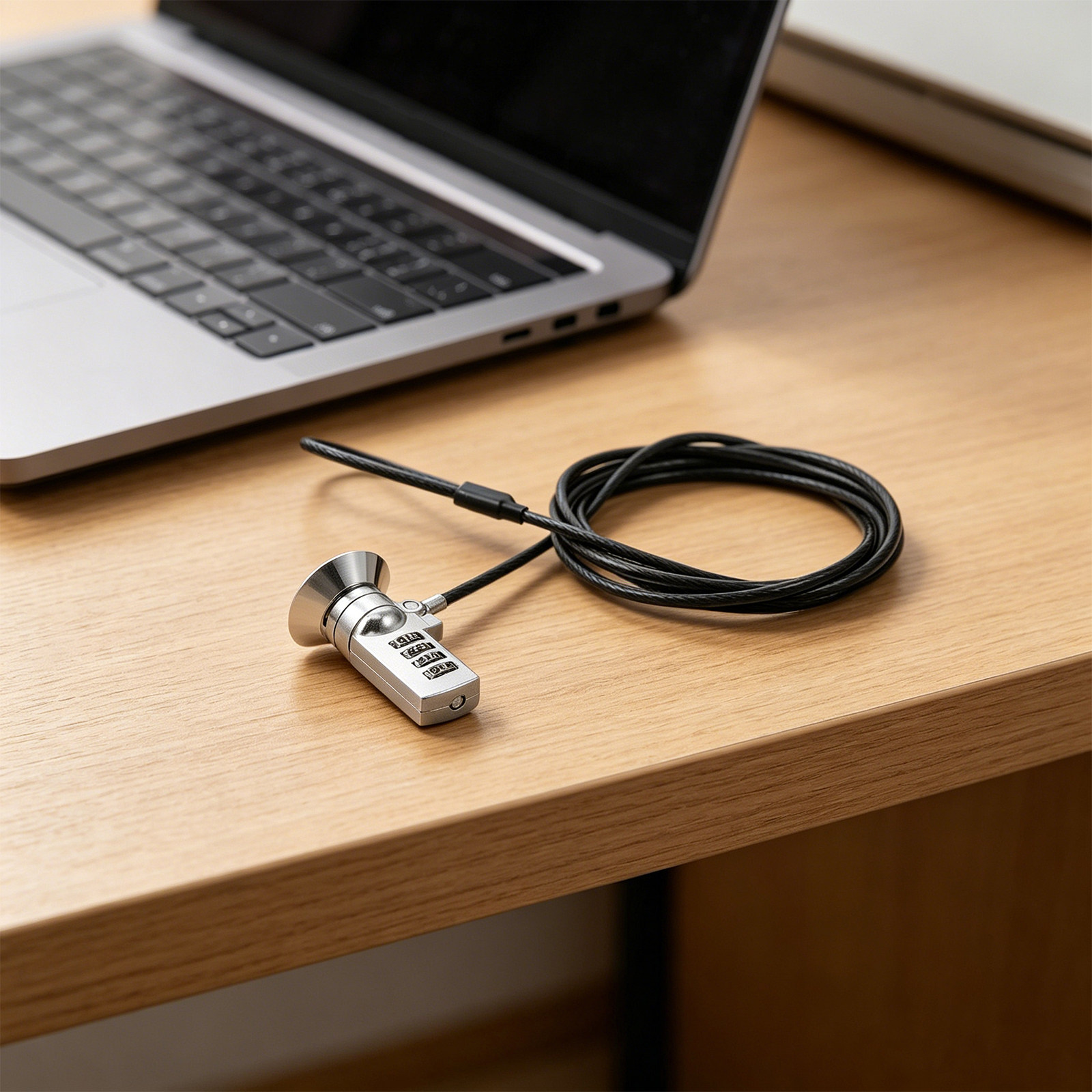 1Set Laptop Lock Combination 6 - Cable Lock Flexible 评论和价格