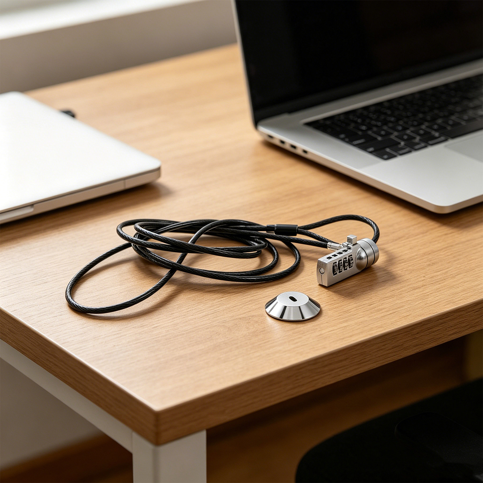 1Set Laptop Lock Combination 6 - Cable Lock Flexible 评论和价格