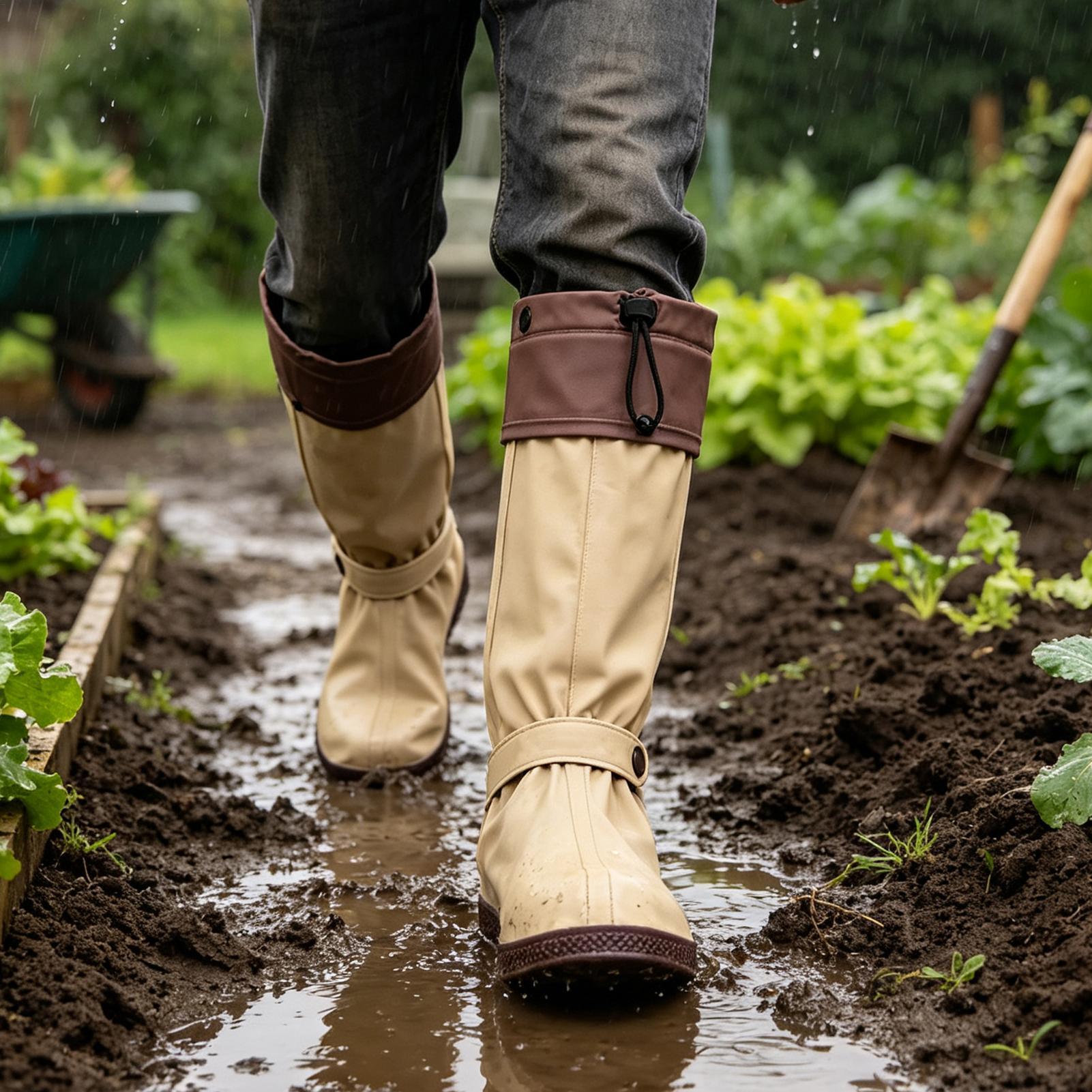 Rain Shoe Covers Zipper Anti-S - Cycling Commute Shoes 评论和价格