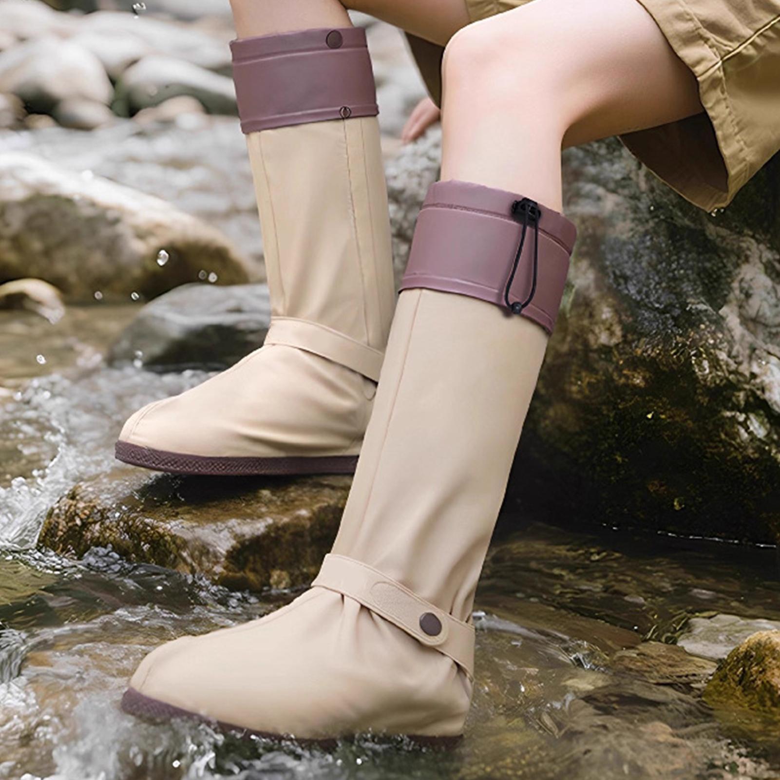 Rain Shoe Covers Reusable Fold - Cycling Commute In Rain 评论和价格