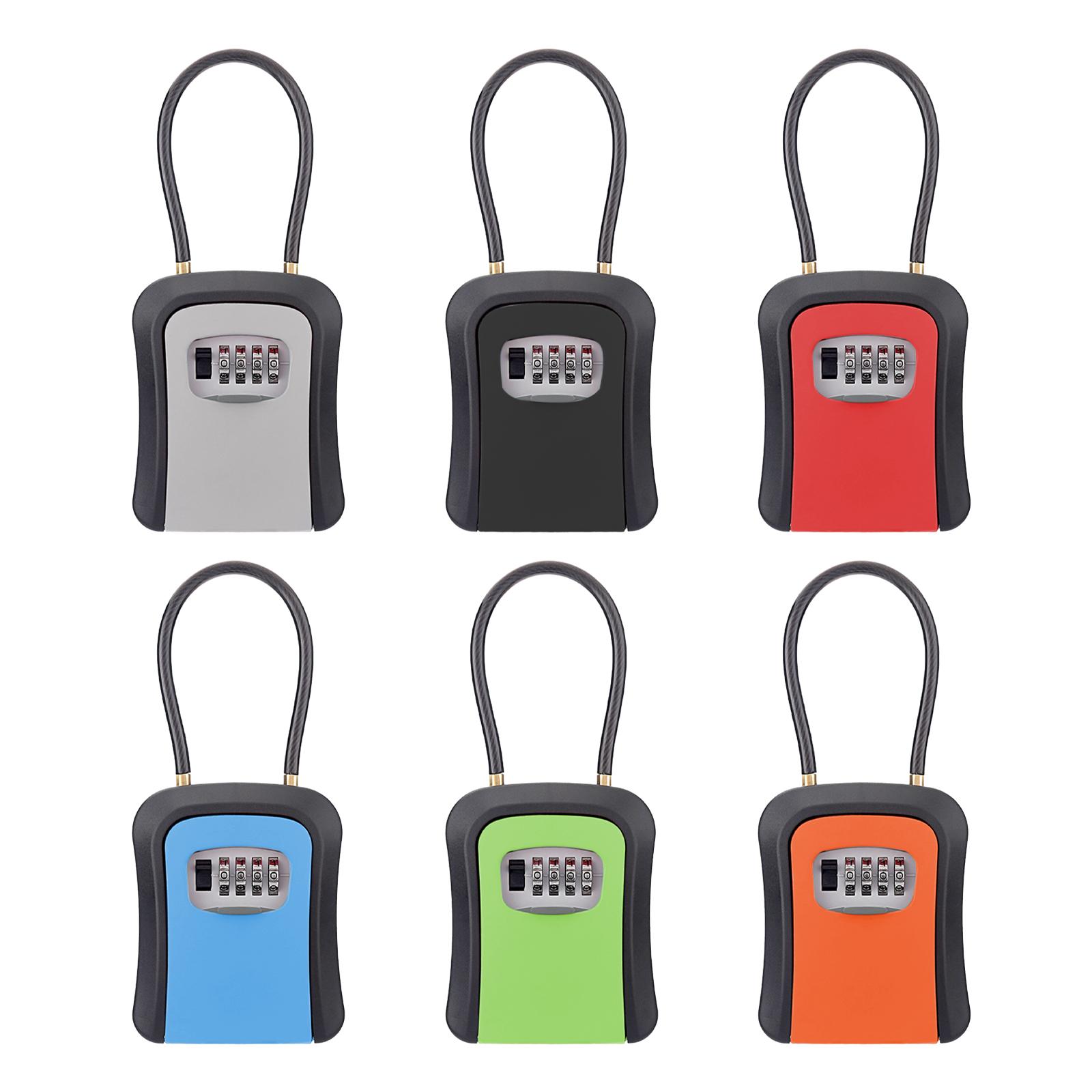 Key Lock Box Key Security Box  - Chain Lock Combination 评论和价格